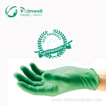 Disposable nitrile glove eco friendly biodegradable nitrile gloves